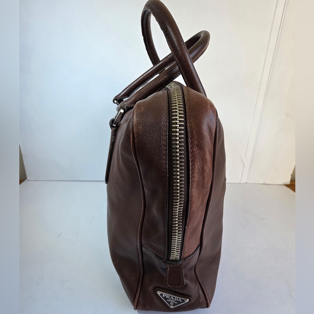 Prada Leather Briefcase - Picture 6 of 11